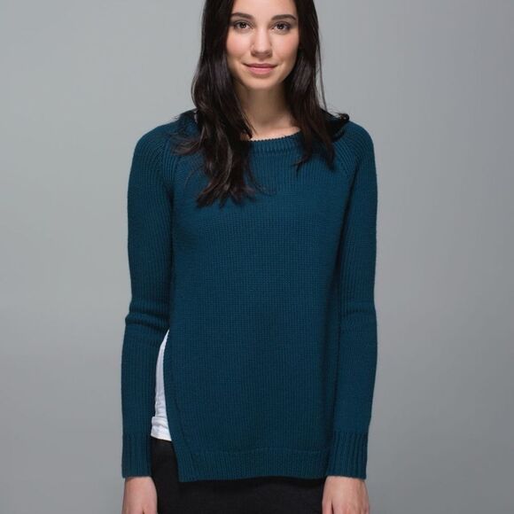 𝅺LULULEMON Yin To You wool sweater size S in EUC - Picture 3 of 15